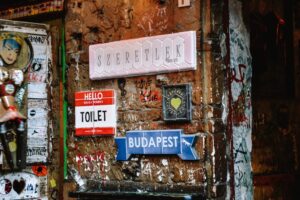 Budapest Alternative Szene im jüdischen Viertel - Elisabethstadt Szimpla kert