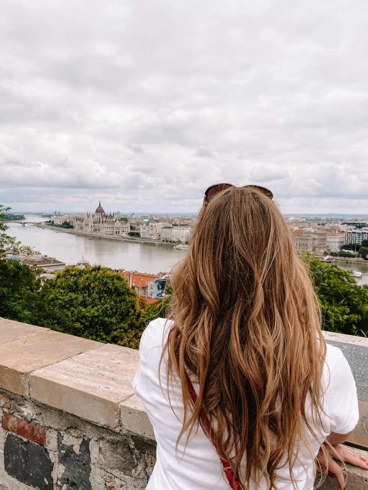 Budapest Blick auf Parlament