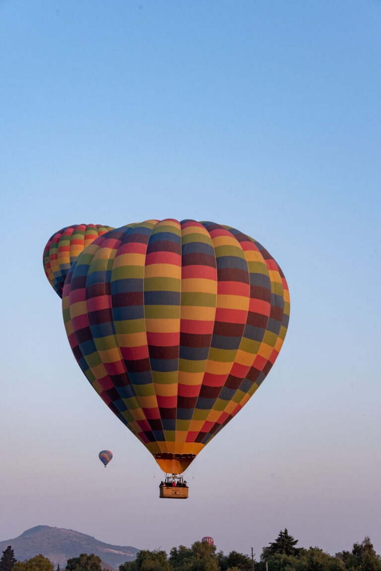 Heißluftballon Teotihuacán