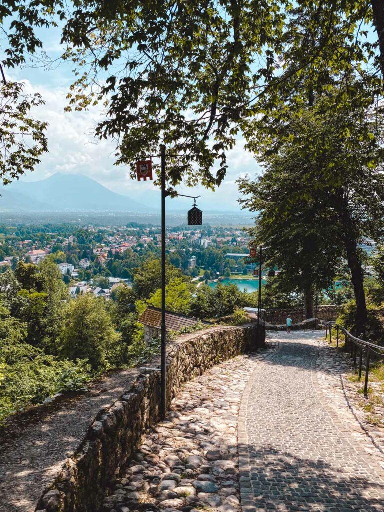 Bled Slowenien Burg Blejski Grad