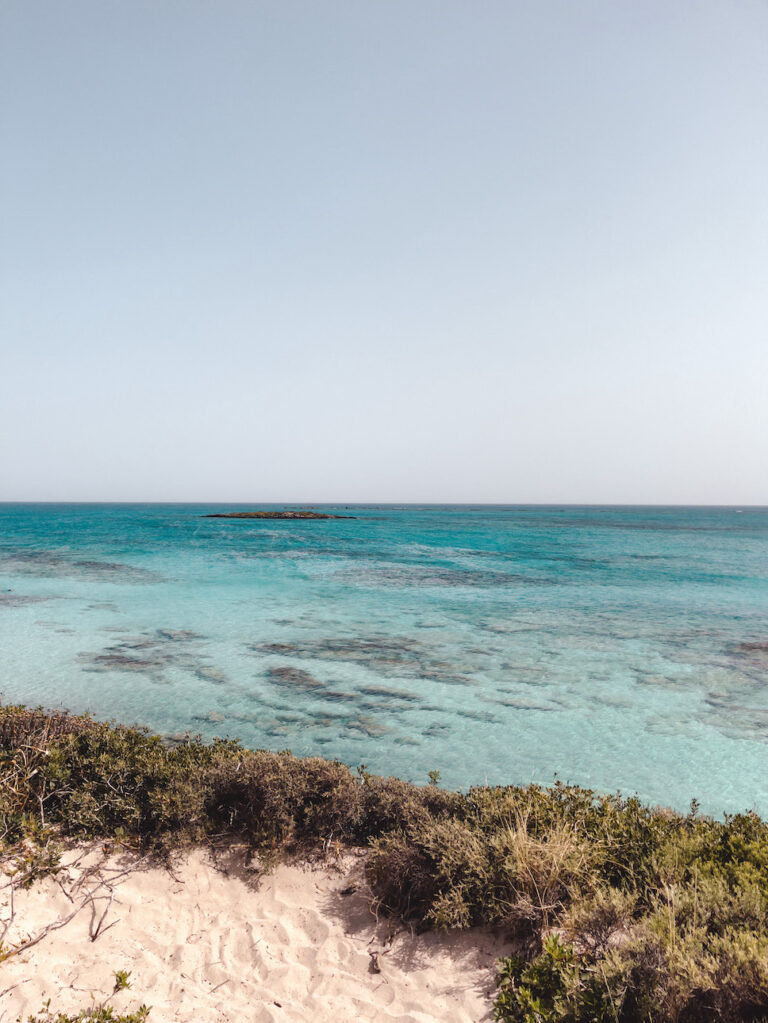 Kreta Sehenswürdigkeiten Falasarna Beach Strand Karibik