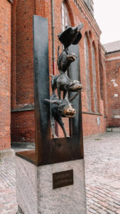 Bremer Stadtmusikanten-Denkmal Riga