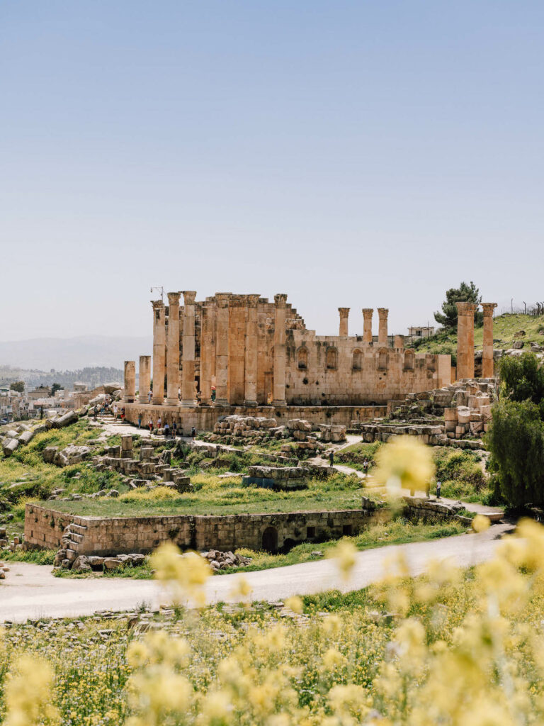 Jordanien Rundreise Jerasch Gerasa