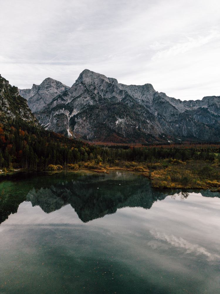 Almsee Ameisstein Wanderung Drohne