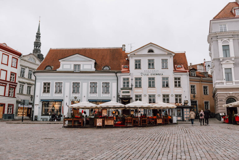 Städtereise Tallinn Helsinki Fähre Altstadt